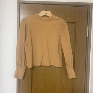 マウジー(moussy)のmoussy ブラウス　ブラウン　ベージュ(シャツ/ブラウス(長袖/七分))