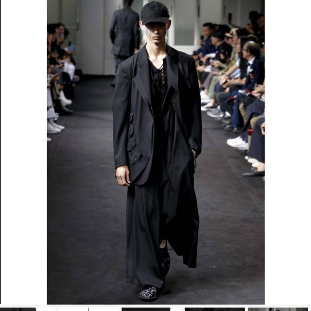 Yohji Yamamoto 19ss [HH-T29-083 ヒモ通し丸首半］