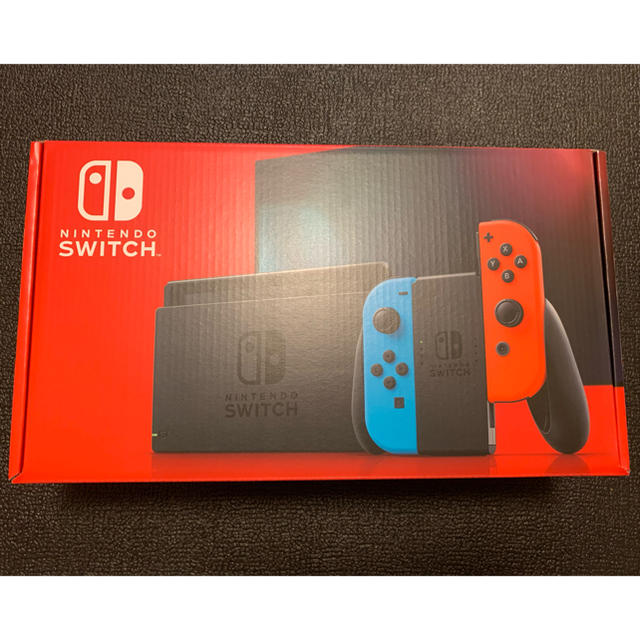 どうぶつの森新品未開封 新型 任天堂 switch ネオン スイッチ