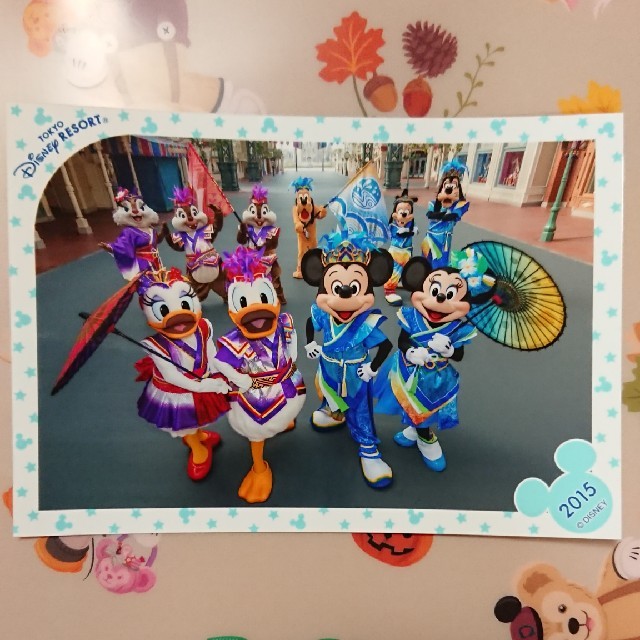 Disney(ディズニー)の2015年 夏祭り スペシャルフォト エンタメ/ホビーのおもちゃ/ぬいぐるみ(キャラクターグッズ)の商品写真