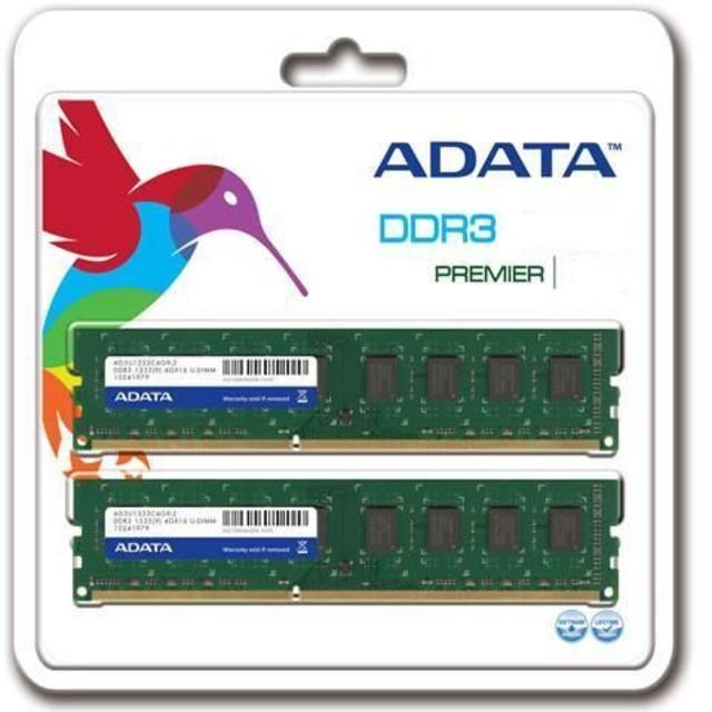 ADATA メモリ DDR3-1600 16GB （8Gx2枚） 1