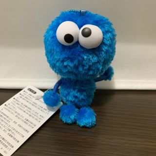 セサミストリート(SESAME STREET)のUSJ クッキーモンスター　ぬいぐるみ　キーホルダー　ストラップ(キャラクターグッズ)