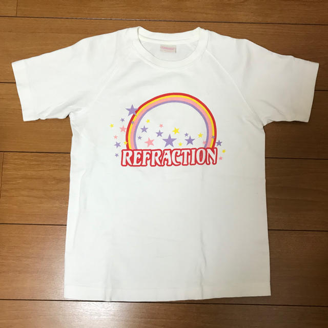 ☆クーポン利用可【美品】虹の白いTシャツ レディースのトップス(Tシャツ(半袖/袖なし))の商品写真