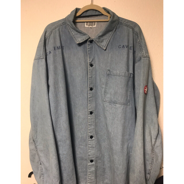 C.E cavempt WASHED DENIM SHIRT JACKETジャケット/アウター