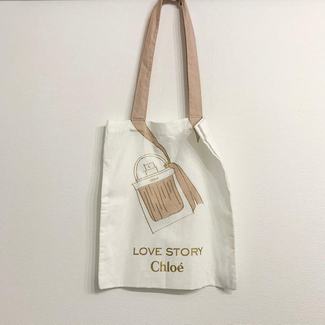 Chloe(クロエ)の最終価格☁️新品💋chloe LOVE STORY ノベルティトートバッグ レディースのバッグ(トートバッグ)の商品写真