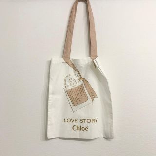 クロエ(Chloe)の最終価格☁️新品💋chloe LOVE STORY ノベルティトートバッグ(トートバッグ)