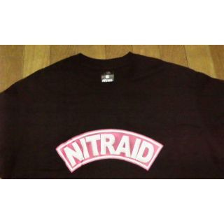 ナイトレイド(nitraid)の美品 希少ﾚｱ NITRAID 6thAniversary ｱｰﾁﾛｺﾞTｼｬﾂ(Tシャツ/カットソー(半袖/袖なし))