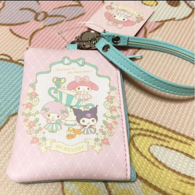 サンリオ マイメロ パスケース リール付き サンリオ Sanrio カードケース ポーチの通販 By あぶ サンリオならラクマ