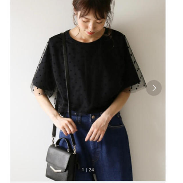 Spick & Span - Spick & Span フロッキードット プルオーバー◇の通販