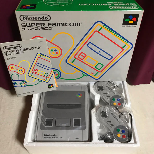 【美品】任天堂　スーパーファミコン　本体Nintendo