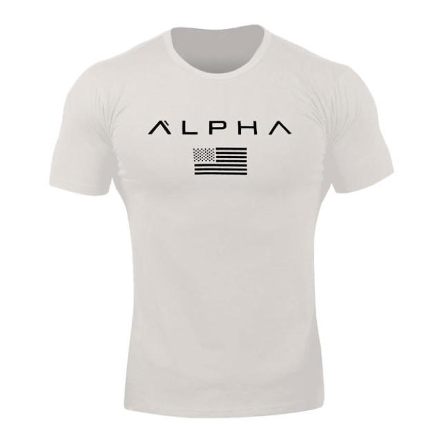 ALPHA CLOTHING tシャツ オフホワイト メンズのトップス(Tシャツ/カットソー(半袖/袖なし))の商品写真