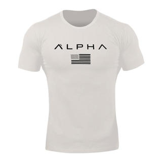 ALPHA CLOTHING tシャツ オフホワイト(Tシャツ/カットソー(半袖/袖なし))