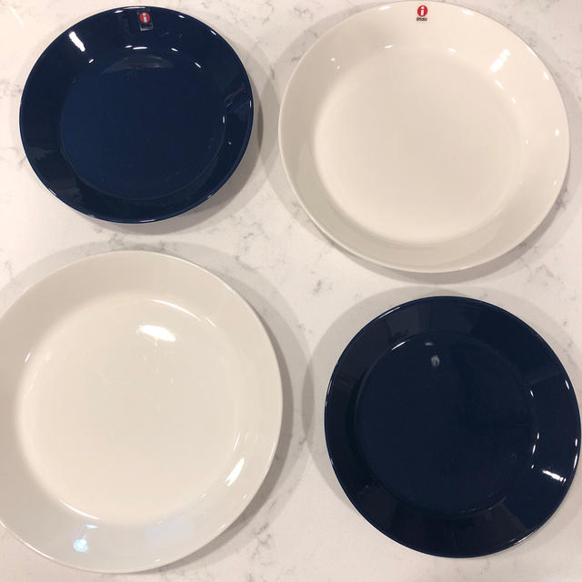 iittala(イッタラ)の【Ittala】ティーマブルー２点セット インテリア/住まい/日用品のキッチン/食器(食器)の商品写真