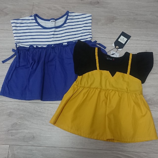 futafuta(フタフタ)のフタフタ、birthday  チュニックセット キッズ/ベビー/マタニティのキッズ服女の子用(90cm~)(Tシャツ/カットソー)の商品写真