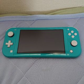 ニンテンドースイッチ(Nintendo Switch)のニンテンドースイッチライト ターコイズ 本体ケーブルのみ 中古(携帯用ゲーム機本体)