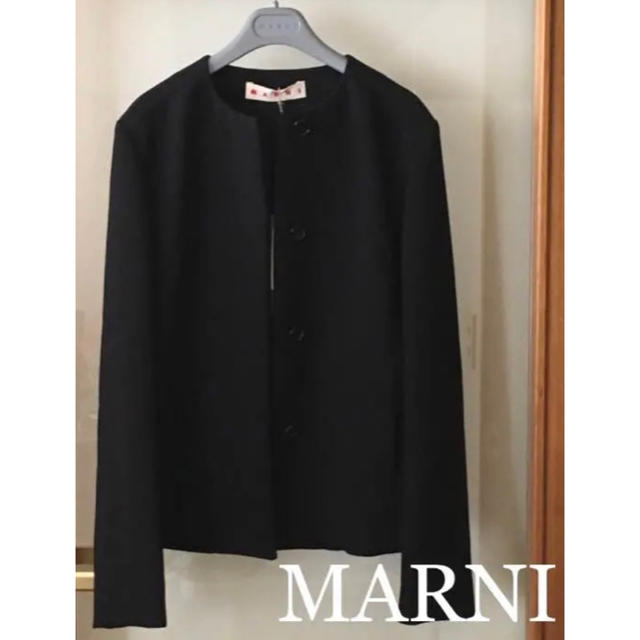 Marni(マルニ)のMARNI　ジャケット マルニ　ミナペルホネン レディースのジャケット/アウター(ノーカラージャケット)の商品写真