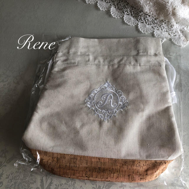 René(ルネ)のRene♡ ノベルティ 新品未使用　リネンバック レディースのバッグ(トートバッグ)の商品写真