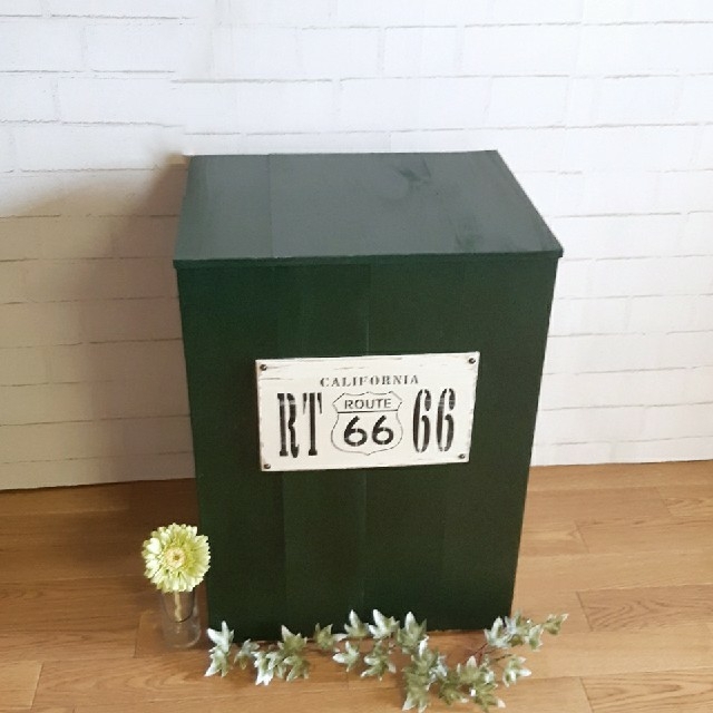 【45L】天然杉のダストボックス(ROUTE66) 1
