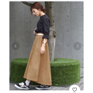 ダブルクローゼット(w closet)のw closet ベルト付きロングスカート(ロングスカート)