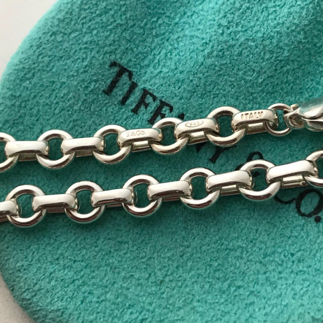 Tiffany ドーナツ チェーン ブレスレット 希少 【有名人芸能人