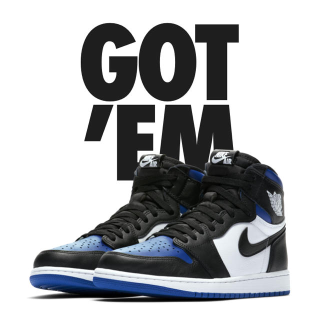 31.0 AIR JORDAN 1 Royal Toe