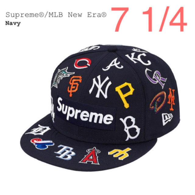 Supreme MLB 7 1/4 Box Logo New Eraメンズ