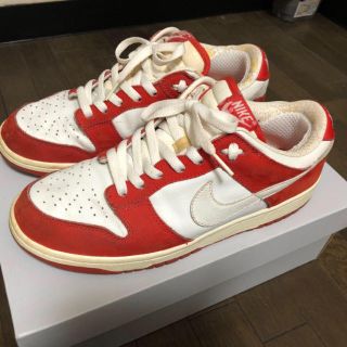 ナイキ(NIKE)のNIKE DUNK LOW PRO Chile red 2002年製(スニーカー)