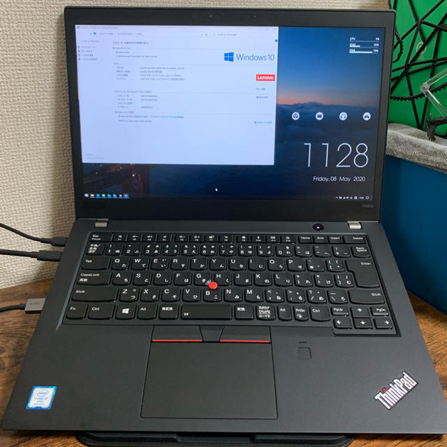 Thinkpad T480s i7 40GB 1TB Win10Pro三年保証残