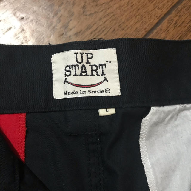 UPSTART(アップスタート)のUP START ハーフパンツ　SMILE メンズのパンツ(ショートパンツ)の商品写真