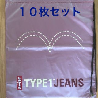 リーバイス(Levi's)のショップバッグ　紐付き　Levi's  10枚セット(ショップ袋)