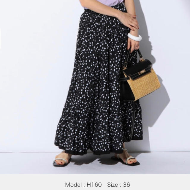 ●日本正規品● マリハ ドットロングスカート ロングスカート