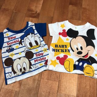 ディズニー(Disney)の男の子　80 Tシャツ(Ｔシャツ)