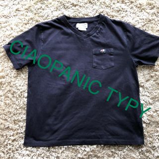 チャオパニックティピー(CIAOPANIC TYPY)のCIAOPANIC TYPY VネックTシャツ(Tシャツ/カットソー(半袖/袖なし))