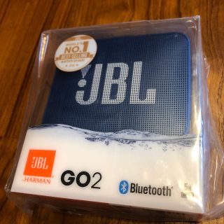 ハーマンミラー(Herman Miller)の[ 新品未開封 ]　JBL GO2   ブルー(スピーカー)