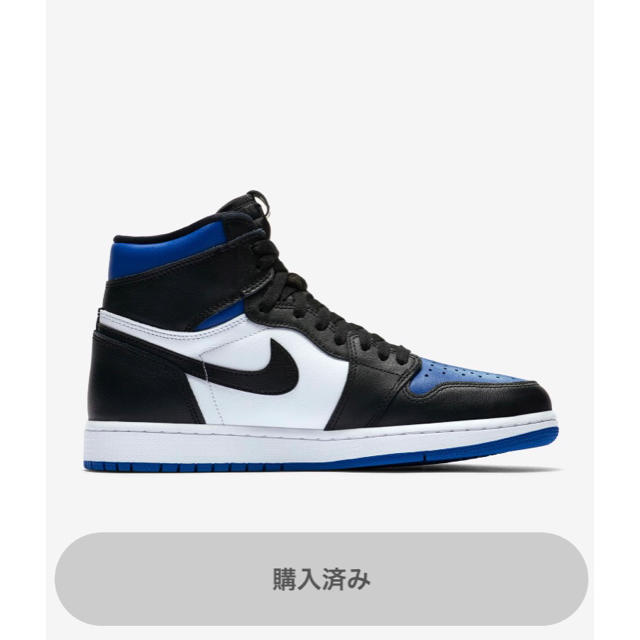 NIKE AIR JORDAN1 royal toe27cm新品未試着未使用