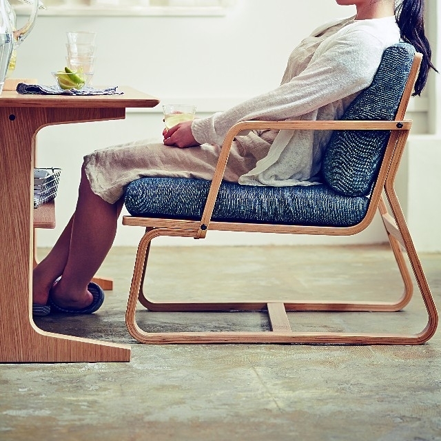 MUJI (無印良品)(ムジルシリョウヒン)の無印　ソファチェア用アーム（肘掛け） インテリア/住まい/日用品の椅子/チェア(その他)の商品写真