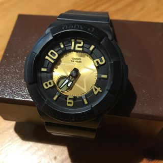 ベビージー(Baby-G)の値下げ中☆Baby-G. ベビーG 星好きに♡G-SHOCK☆ブラック×ゴールド(腕時計)