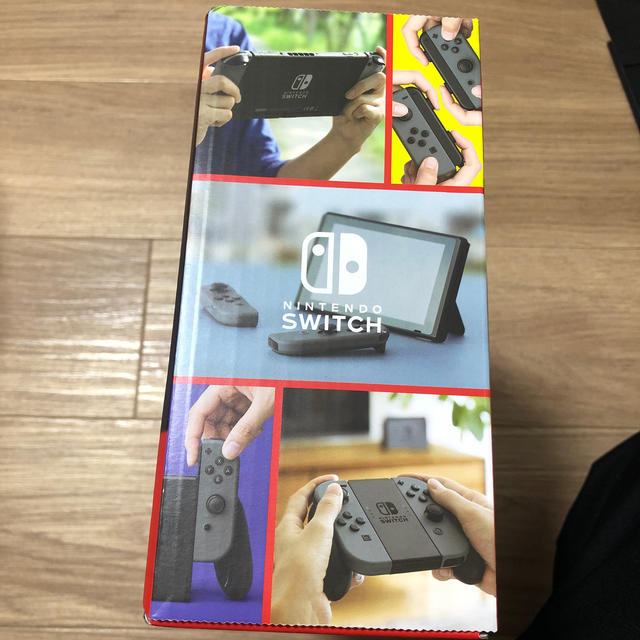 Nintendo Switch(ニンテンドースイッチ)のNintendo Switch Joy-Con(L)/(R) グレー エンタメ/ホビーのゲームソフト/ゲーム機本体(家庭用ゲーム機本体)の商品写真