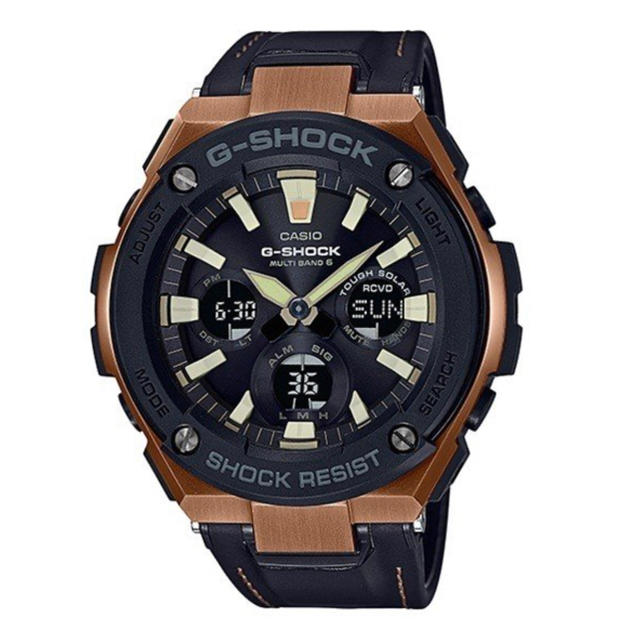 G-SHOCK(ジーショック)のGショック G-STEEL タフソーラー マルチバンド6 アナデジ20気圧防水  メンズの時計(腕時計(アナログ))の商品写真