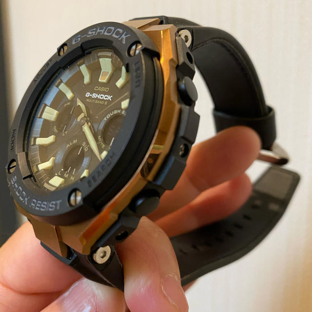 G-SHOCK(ジーショック)のGショック G-STEEL タフソーラー マルチバンド6 アナデジ20気圧防水  メンズの時計(腕時計(アナログ))の商品写真