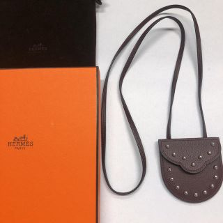 エルメス(Hermes)のエルメス　ミニポーチネックレス　カーナビー(ネックレス)