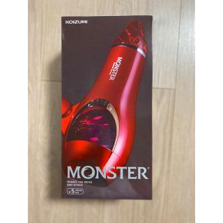 コイズミ(KOIZUMI)の【新品　未使用品】ドライヤー　Monster(ドライヤー)