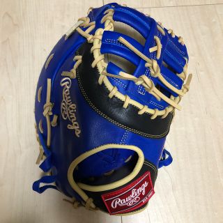 ローリングス(Rawlings)のブルー　ローリングスのファーストミット(グローブ)