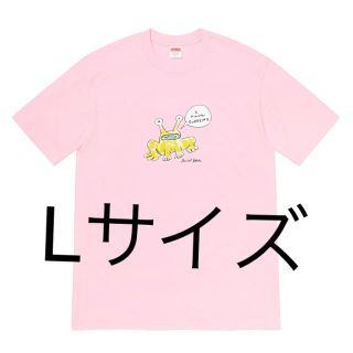 シュプリーム(Supreme)のsupreme daniel johnston frog tee pink(Tシャツ/カットソー(半袖/袖なし))