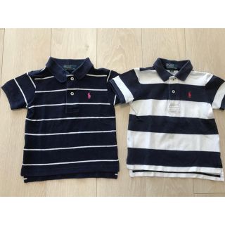 ポロラルフローレン(POLO RALPH LAUREN)のラルフローレン ポロシャツ 80 2枚セット(シャツ/カットソー)