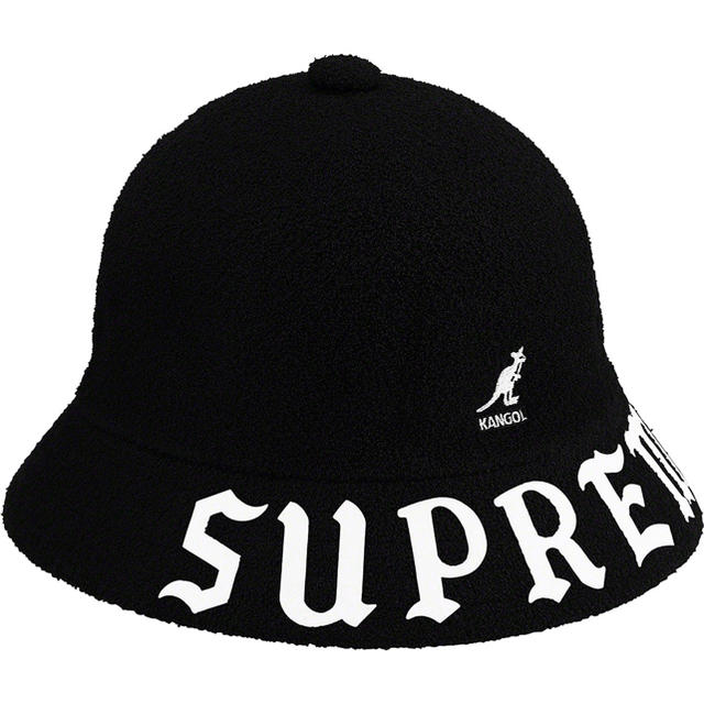 Supreme Kangol Bermuda Casual Hat Black