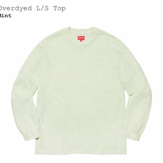 シュプリーム(Supreme)のsupreme   overdyed L/S Sサイズ(Tシャツ/カットソー(七分/長袖))