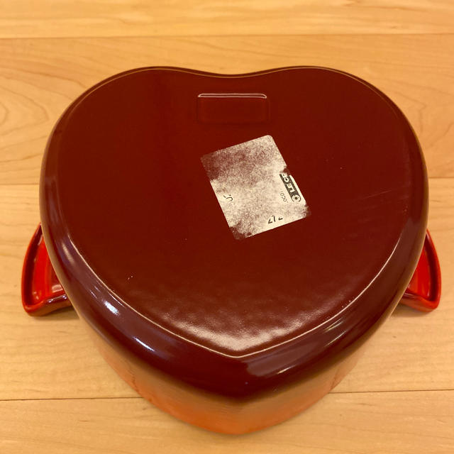 ル・クルーゼ ハート型 新品 - 鍋/フライパン