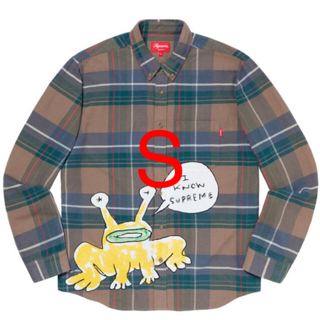 Supreme Daniel Johnston Plaid Shirt