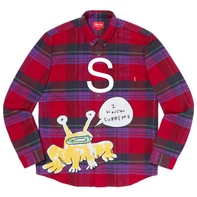 Supreme Daniel Johnston Plaid Shirt